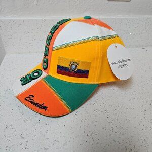 Ecuador adjustable hat new